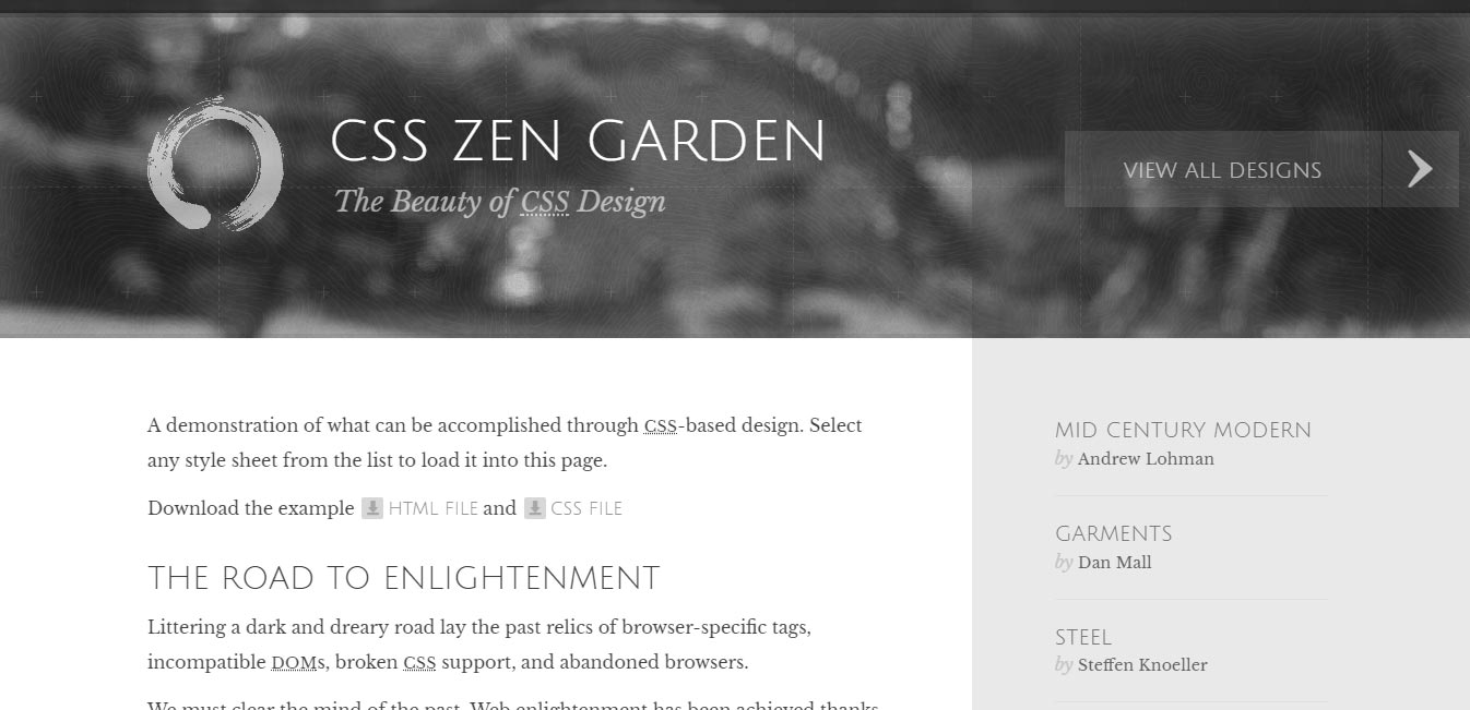 CSS Zem Garden